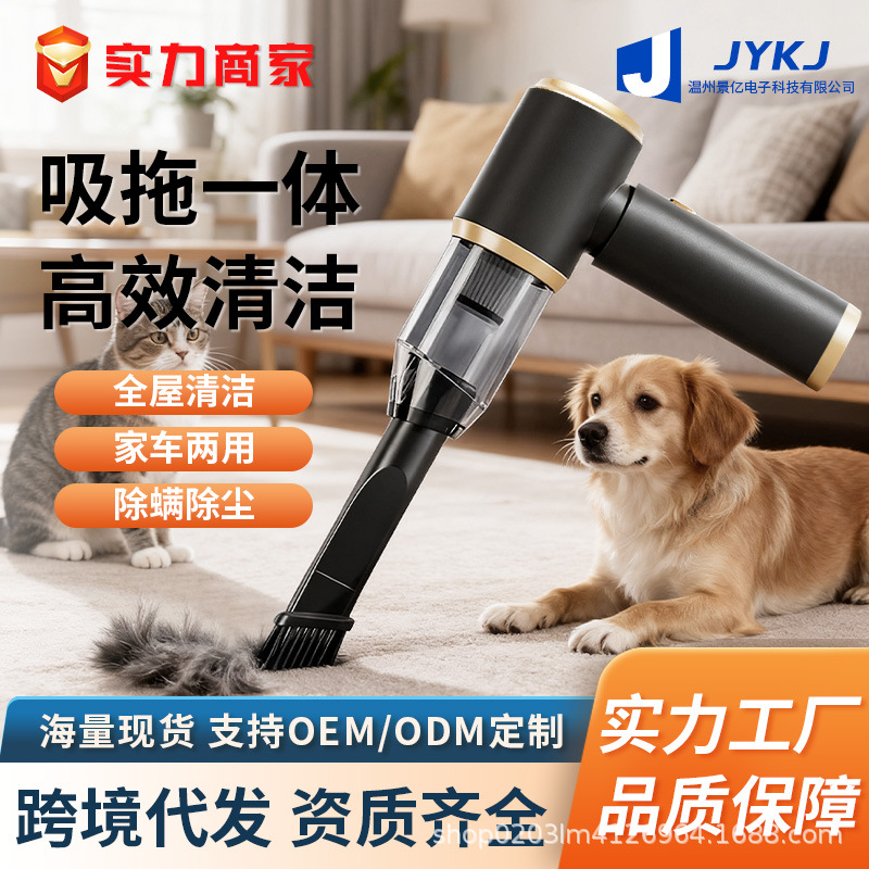 Handheld Portable Wireless Vacuum Cleaner Wet Dry Dual Use Car Home Handheld Home Large Suction Mini Lightweight