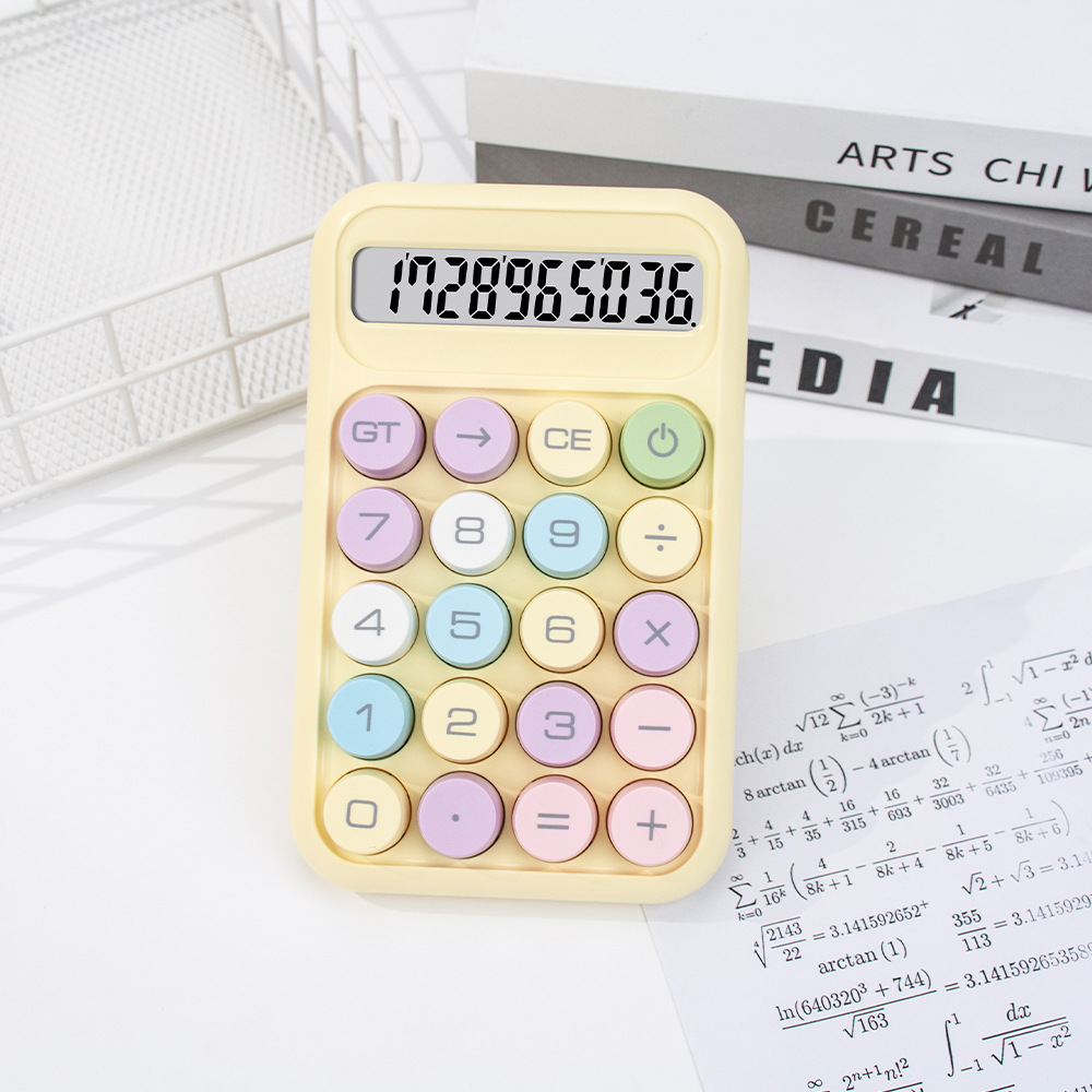 Dopamine Calculator Candy Color Calculator Multifunctional Computer Student Children Special Calculator