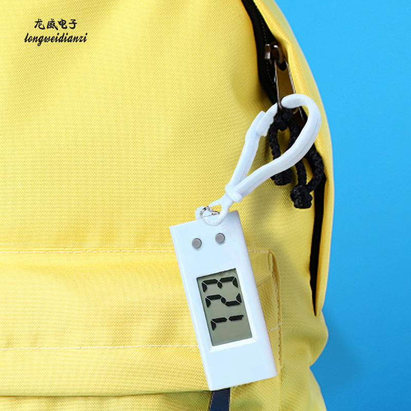 Mini Cartoon Electronic Wall Clock Simple and Compact Student Electronic Clock 551