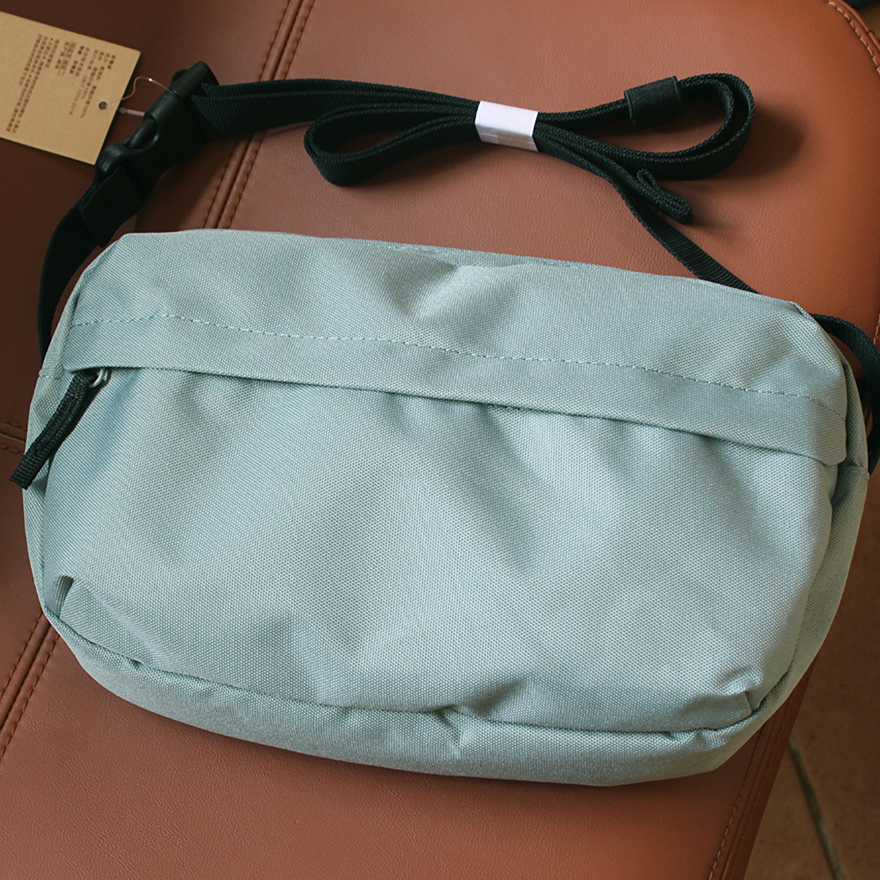 Chest bag crossbody bag women's simple men's solid color shoulder bag couple LOGO printing