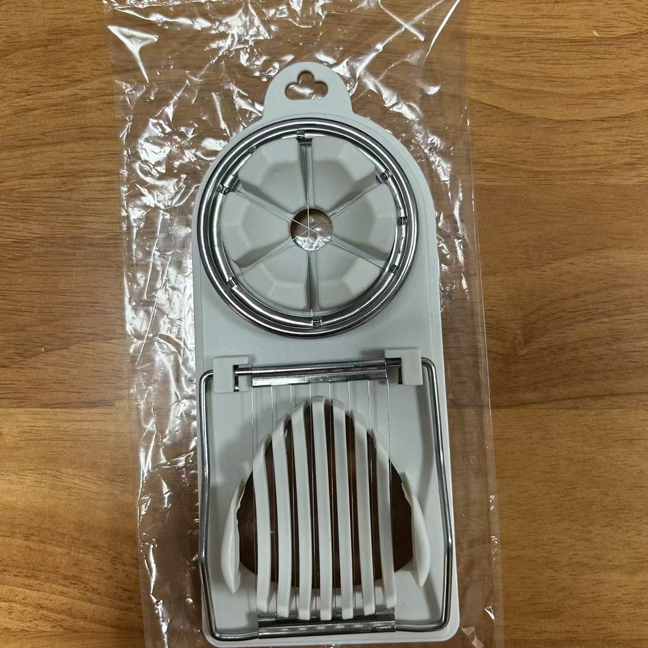 2-in-1 egg slicer, egg cutter, preserved egg, fruit slicer, kitchen gadget set