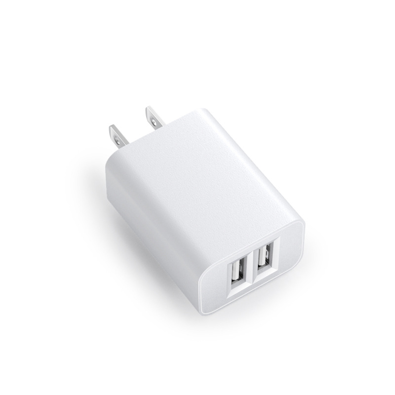 5V2A US standard UL safety certified charger high quality FCC certified charger dual-port USB universal charging head
