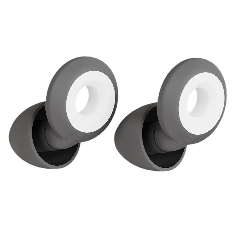 Professional Waterproof Noise Reduction Silent Soundproof Sleeping Earplugs Split Design Adult Swimming Waterproof Earplugs