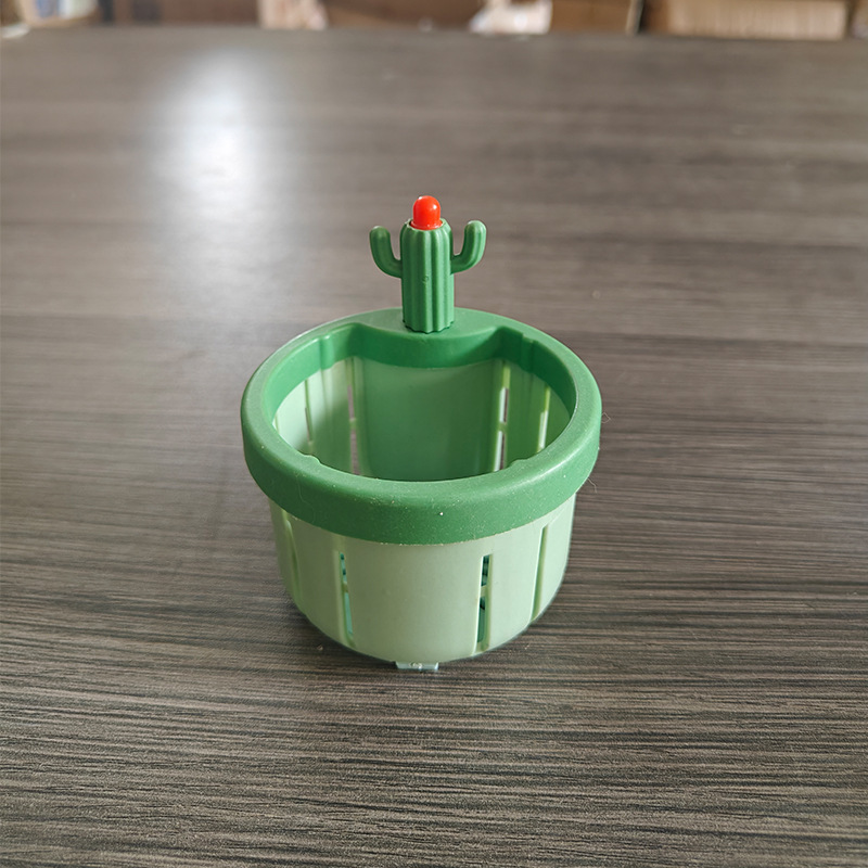 Cactus Sink Filter Basket Kitchen Drain Basket Sink Residue Anti-clog Anti-odor Anti-insect Filter Net
