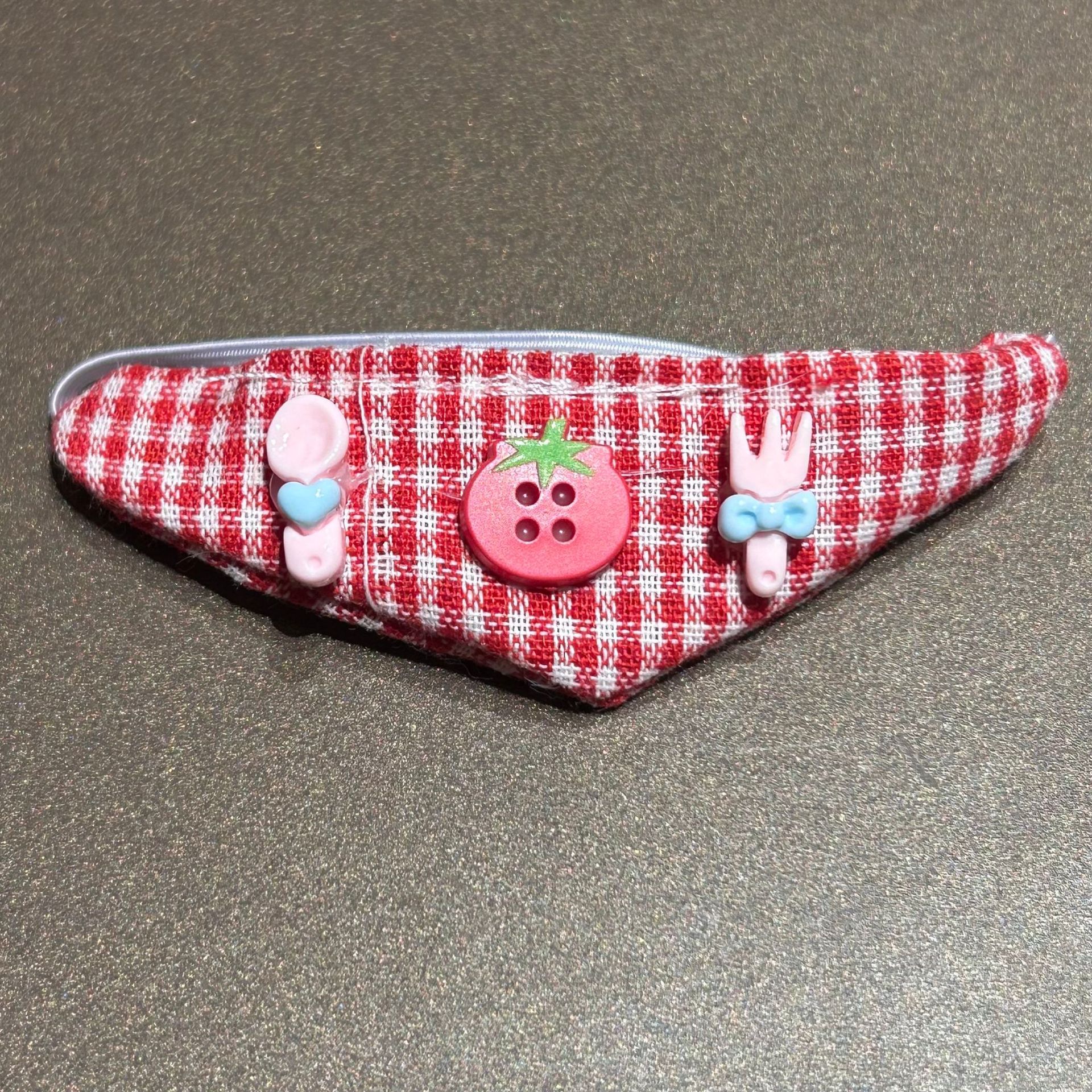 13cm self-mocking bear bib 10cm doll bib nagano cotton doll triangle scarf bib