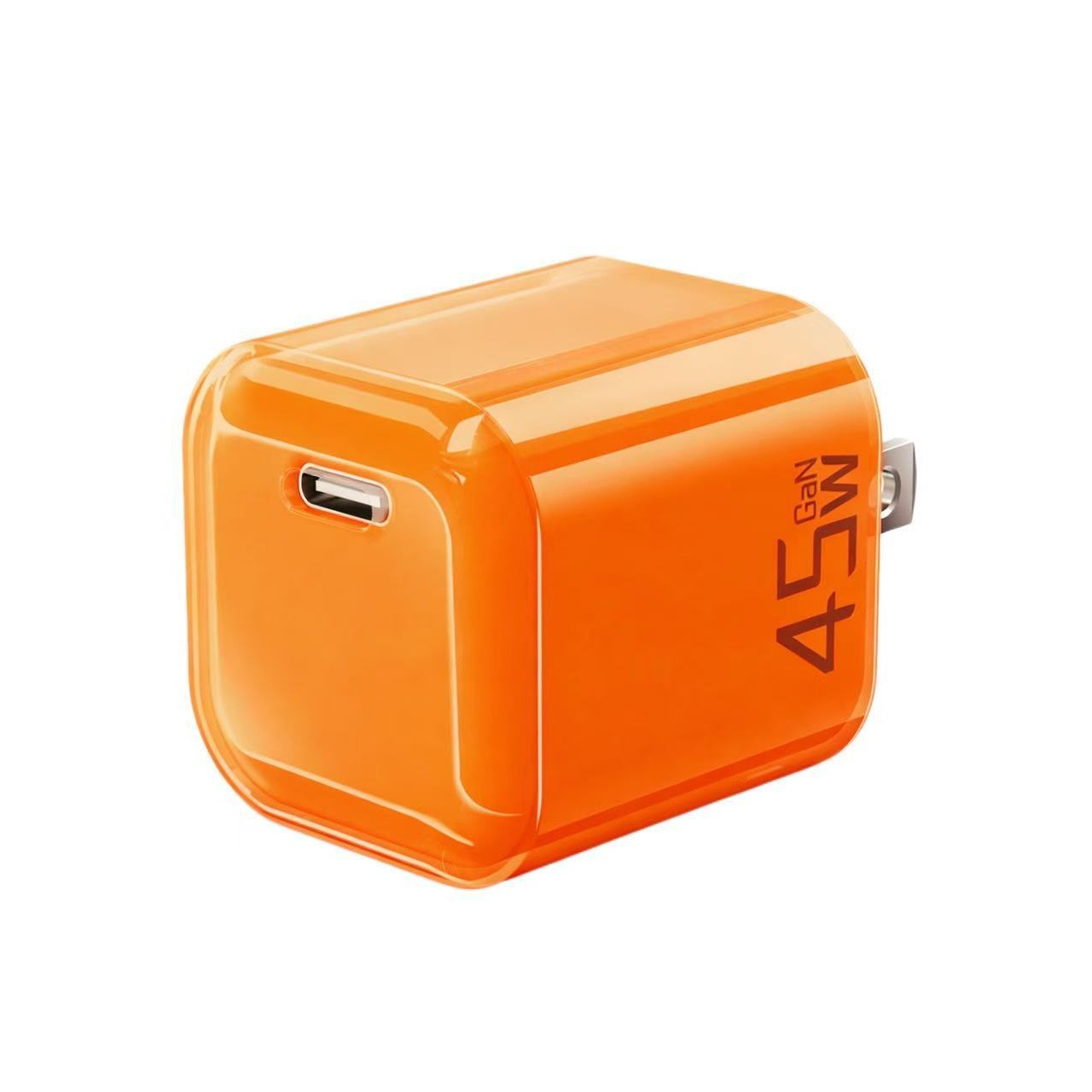 Exclusive PD65W GaN charger UK plug PD45W small ice cube charging head set CE