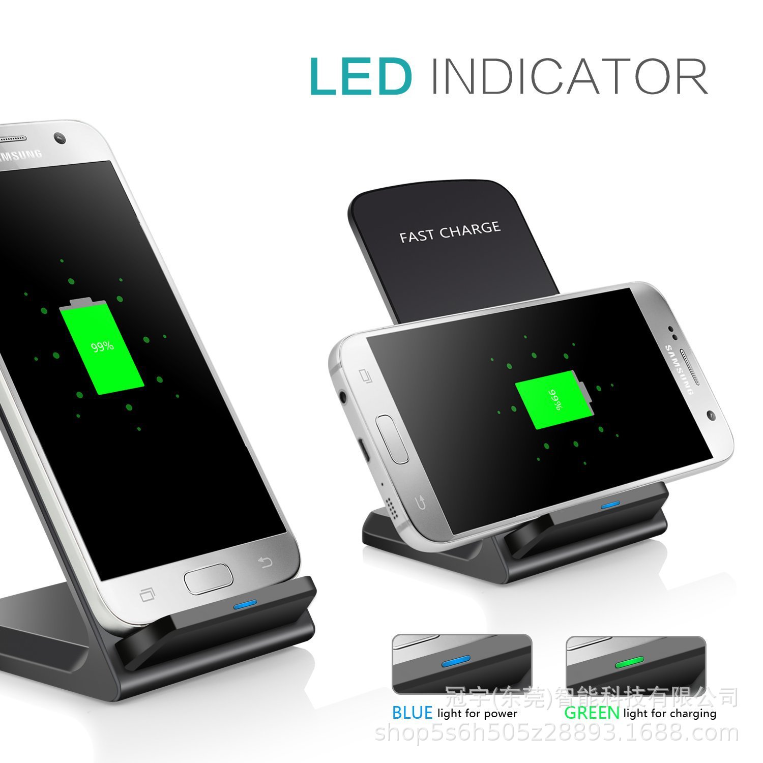 Custom Mold Wireless Charger for Apple Samsung Huawei Phone Wireless Fast Charging