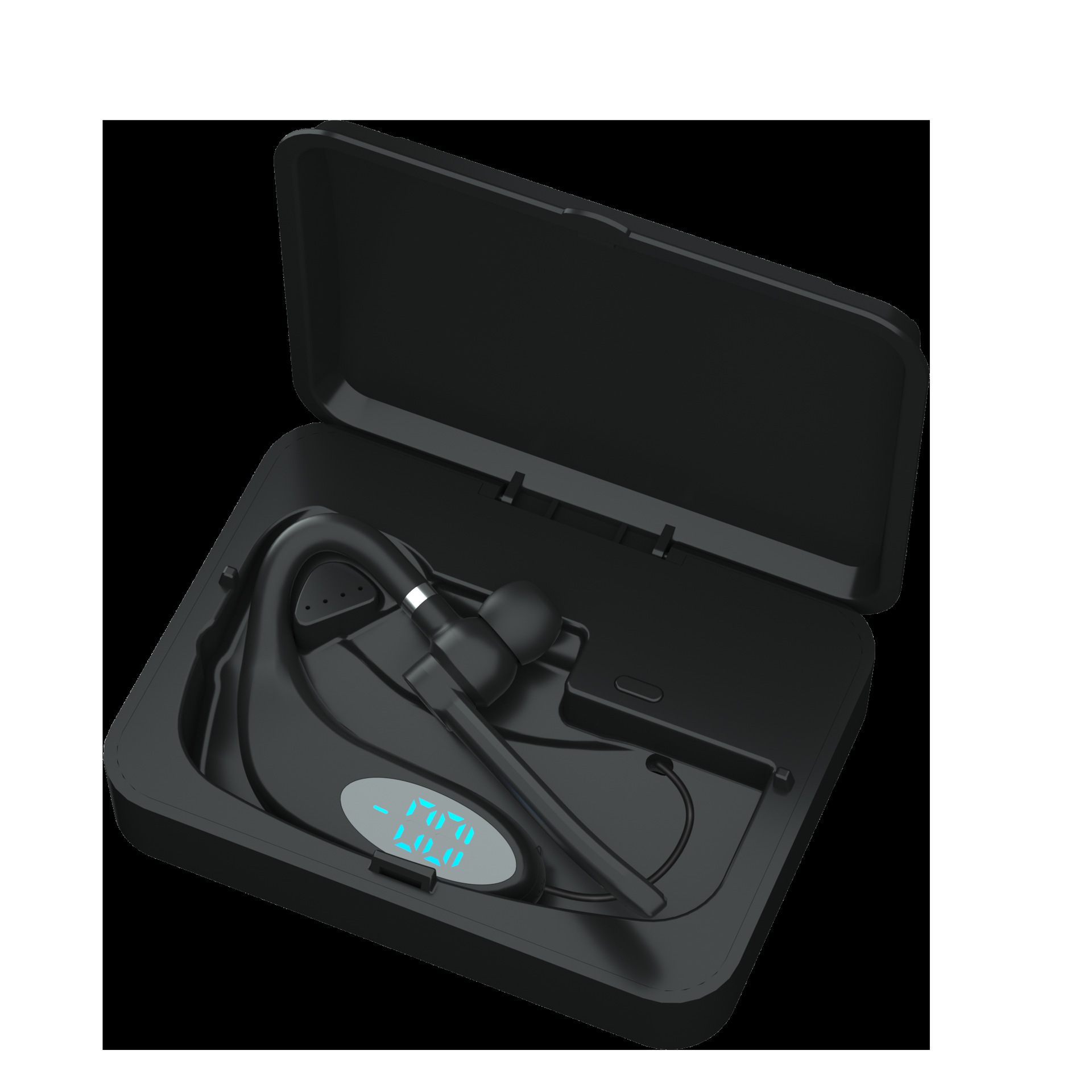TL10 Bluetooth Earbuds Wireless Single Ear with Mic tl10 with Display Screen Bluetooth Earbuds Sports Business Earbuds