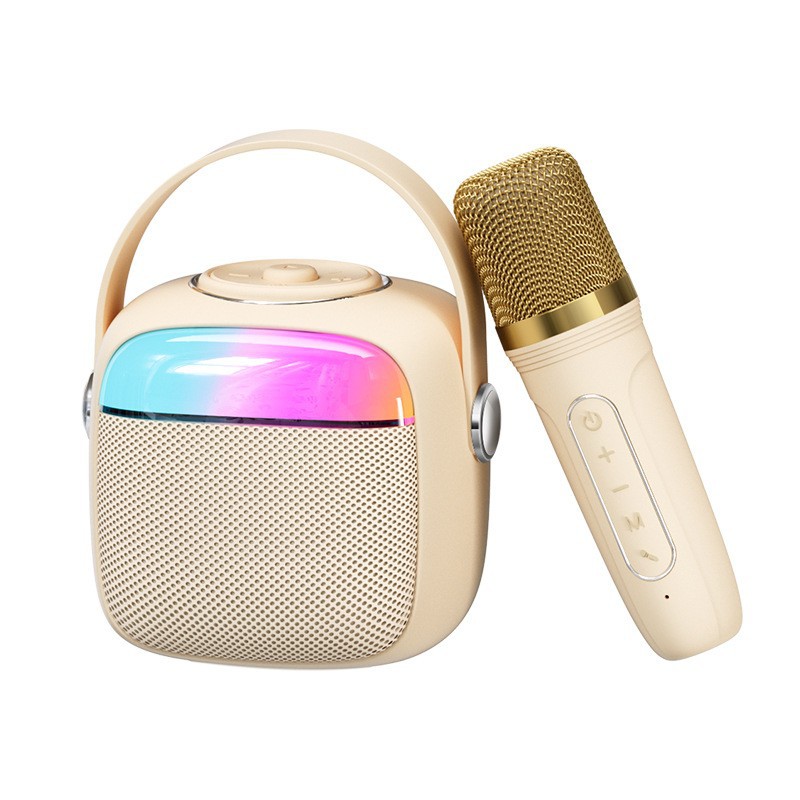 havit Portable Home Microphone Speaker All-in-one Karaoke Wireless Bluetooth Speaker Small Gift
