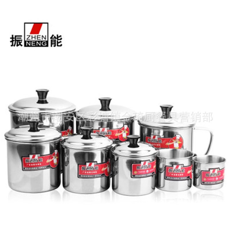 Zhenneng Stainless Steel Children's Cup Tea Cup Casual Cup Kindergarten Cup Staff Cup with Lid Casual Cup