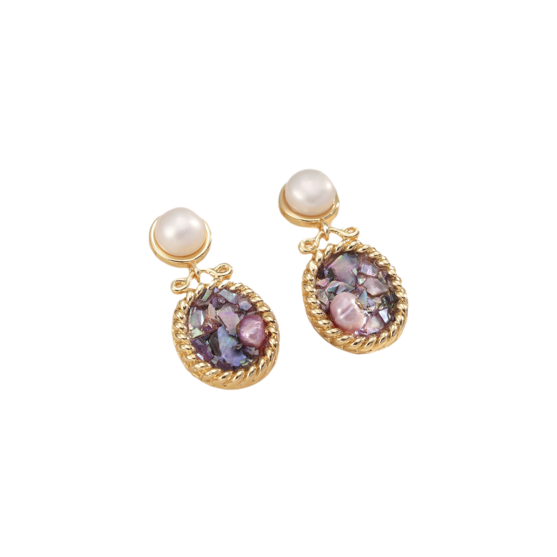 Pearl Earrings Women Commute Rhinestone Earrings Feel Earrings