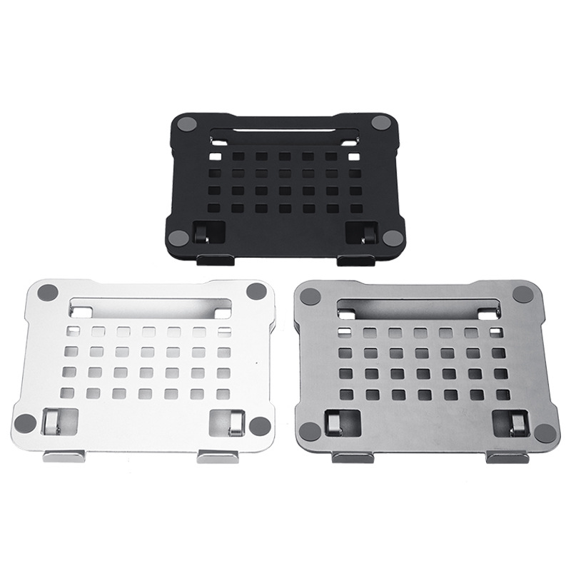Foldable Laptop Tablet Stand Dual-Axis Stretch Aluminum Alloy Computer Phone Stand Heightening Reading Stand