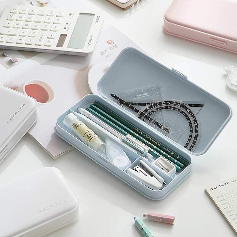 Simple pencil case portable pencil case DIY pencil case primary and secondary school students stationery storage bag pencil case