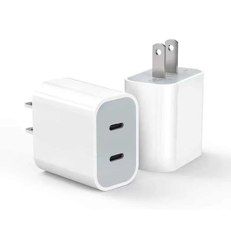 40W dual C fast charger applicable to Apple 8-16 charger head 30W US standard dual port Apple fast charger head