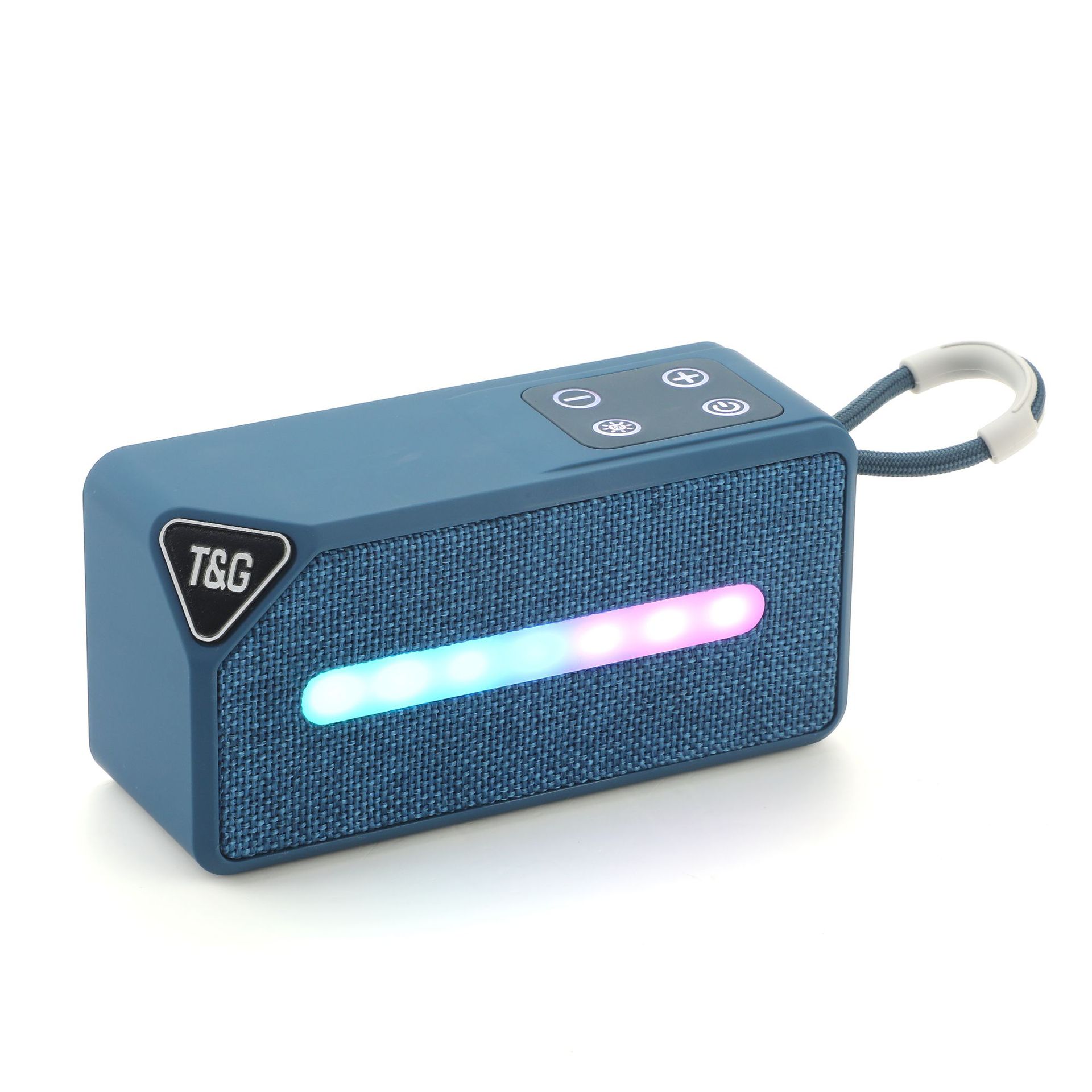 TG685 Square Color Light Gift Speaker High Volume Ultra Long Playback Wireless Radio Bluetooth Speaker Original Factory