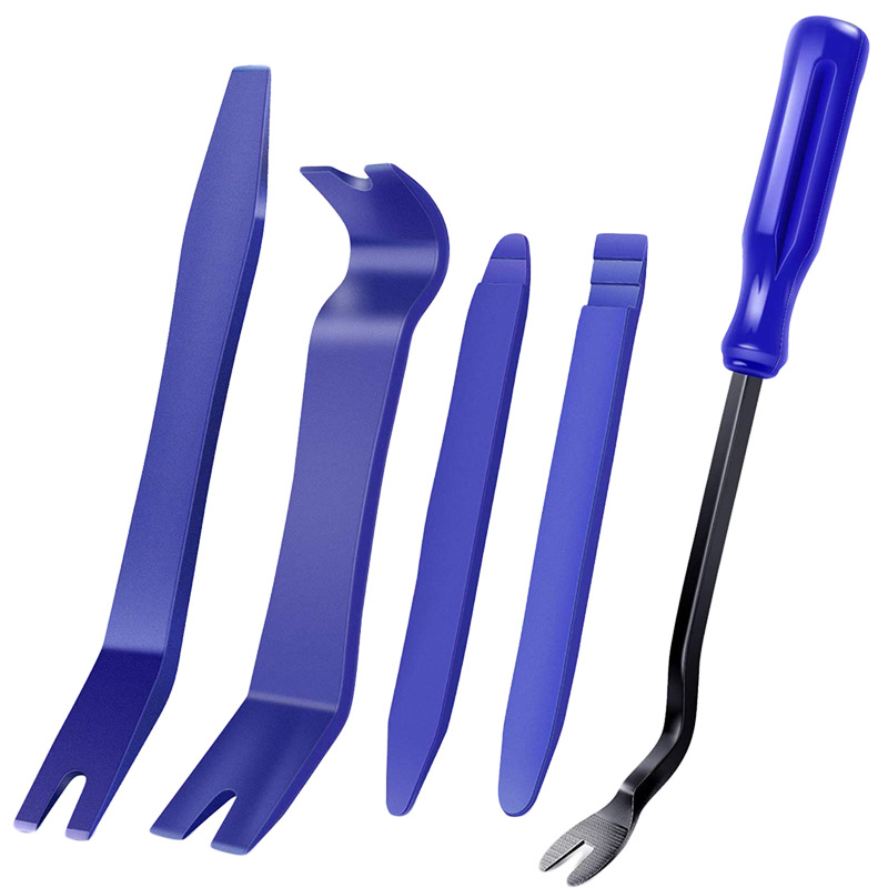 Car Disassembly Tool 8-Piece Set Interior Trim Panel Audio Navigation 6-Inch Screwdriver Lamp Pliers Pry Bar Tool