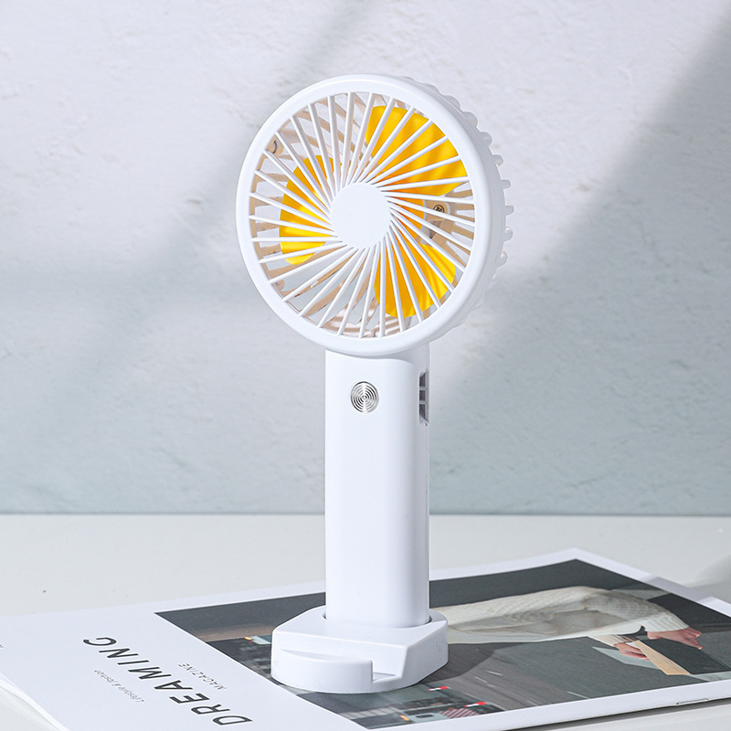 Pin Early Summer New Three Gears Lithium Battery Strong Wind Portable Mini USB Charging Candy Small Fan Gift