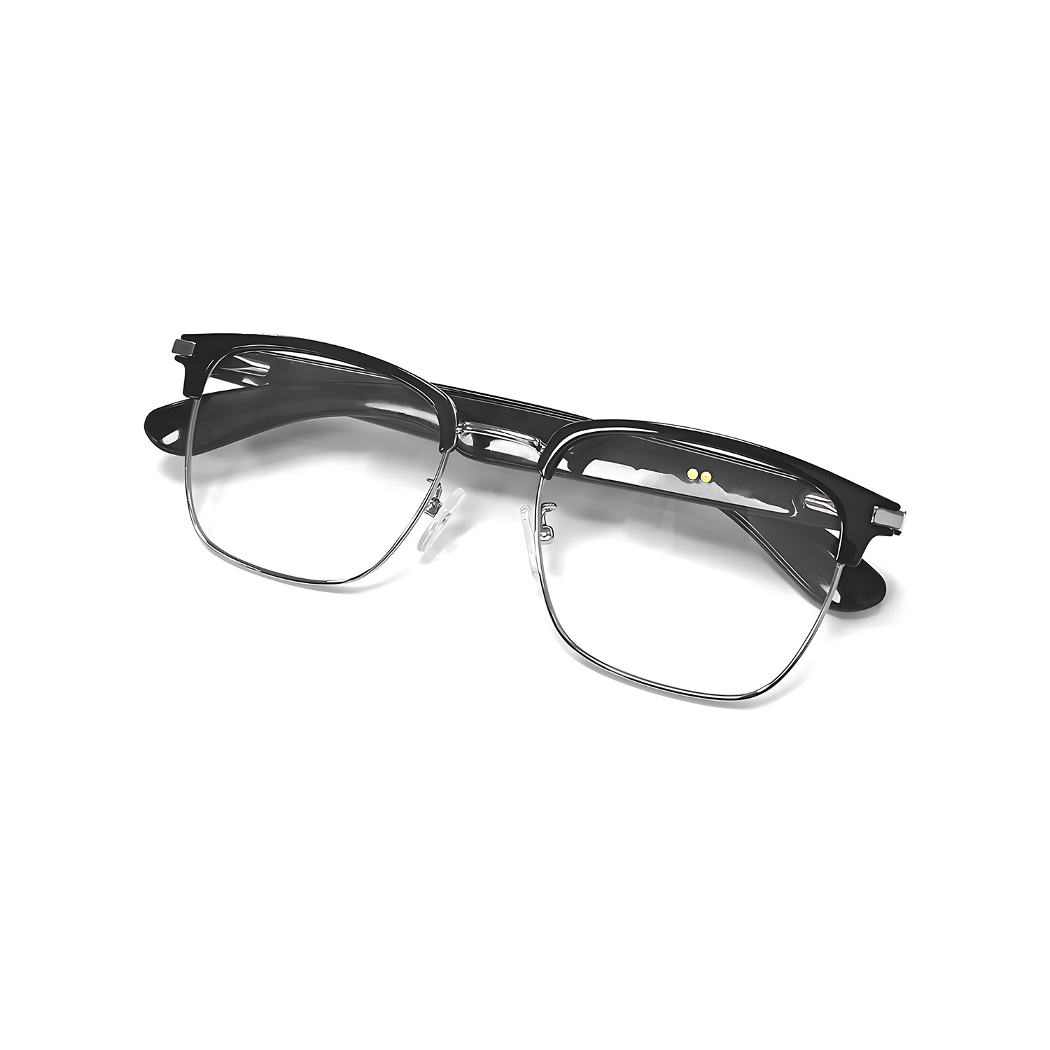 GT33 Auto On/Off Bluetooth Glasses Metal Spring Hinge Design AI Smart Glasses Music Call Glasses