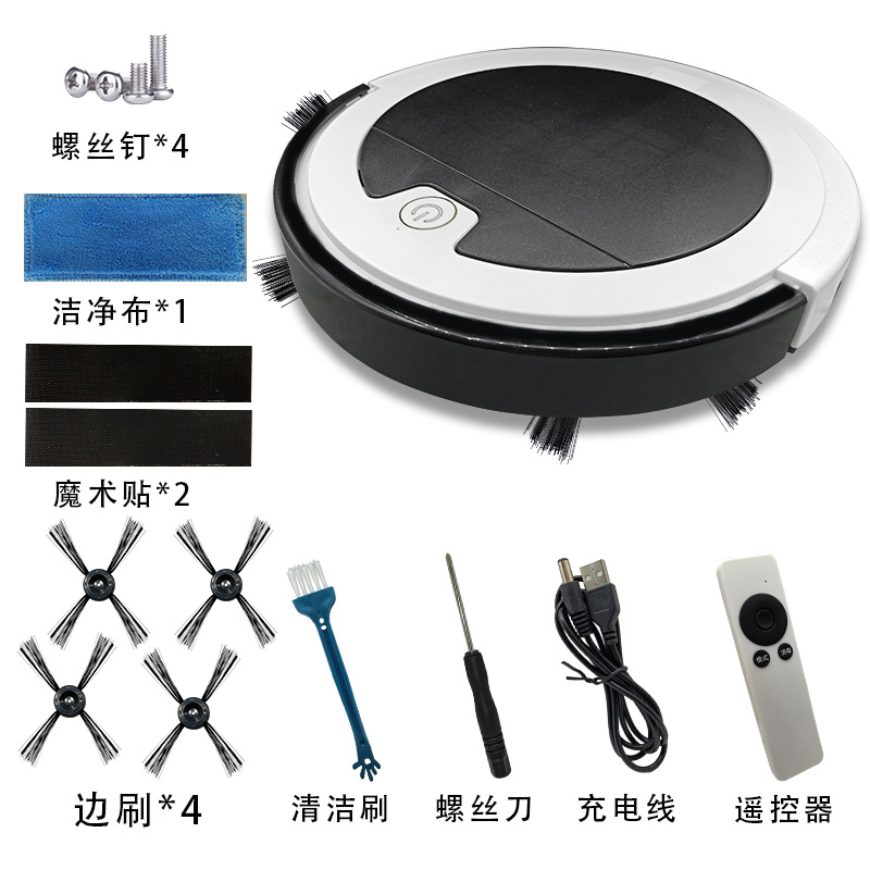 Fully Automatic Sweeping Robot New Sweep Suction Mop Integrated Wireless Remote Control Large Suction Planning Route One-Key Start