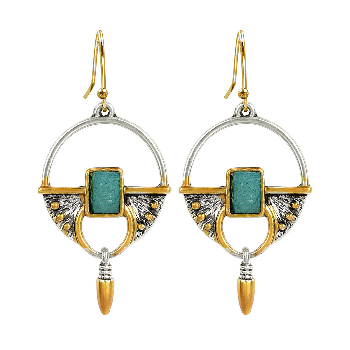 2024 new trendy earrings popular metal earrings