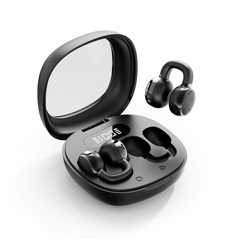 High-quality Sound Bluetooth Earphones X31 Ear Clip Type Non-in-ear Earphones LED High-definition Digital Display Ultra-long Battery Life Comfortable to Wear