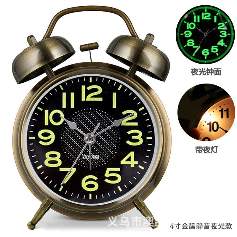 4寸夜光数字面青铜
