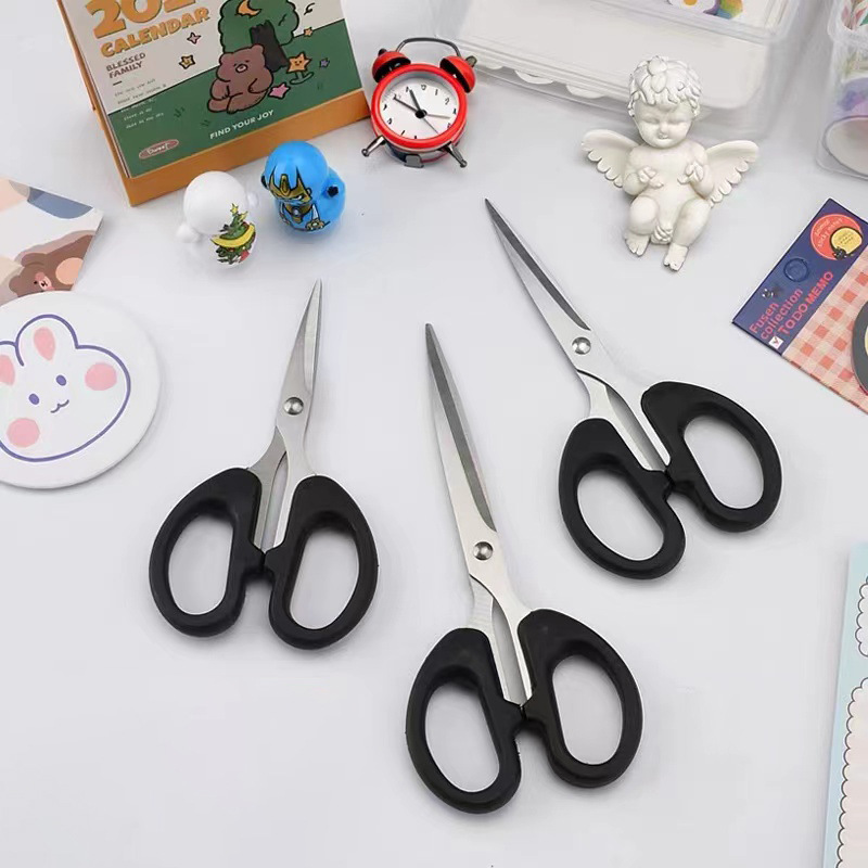 Thickened Gali blade stationery store lightweight small paper cutting handmade scissors office household sewing thread scissors DIY
