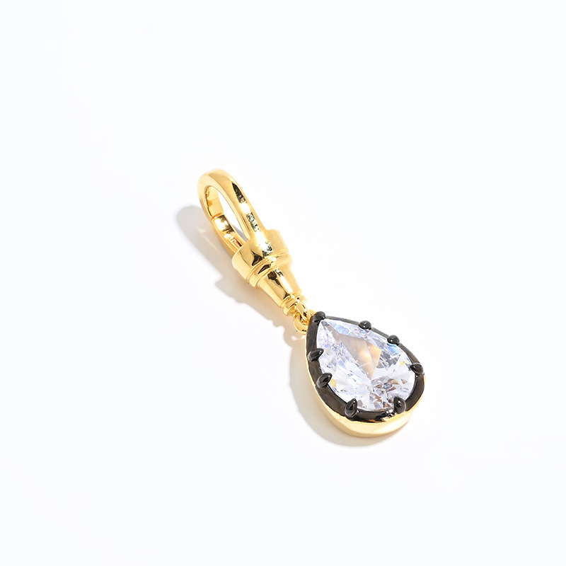 Sweet Cool Style S925 Silver Gold-Plated Three-Dimensional Geometric Round Pendant Earrings for Women