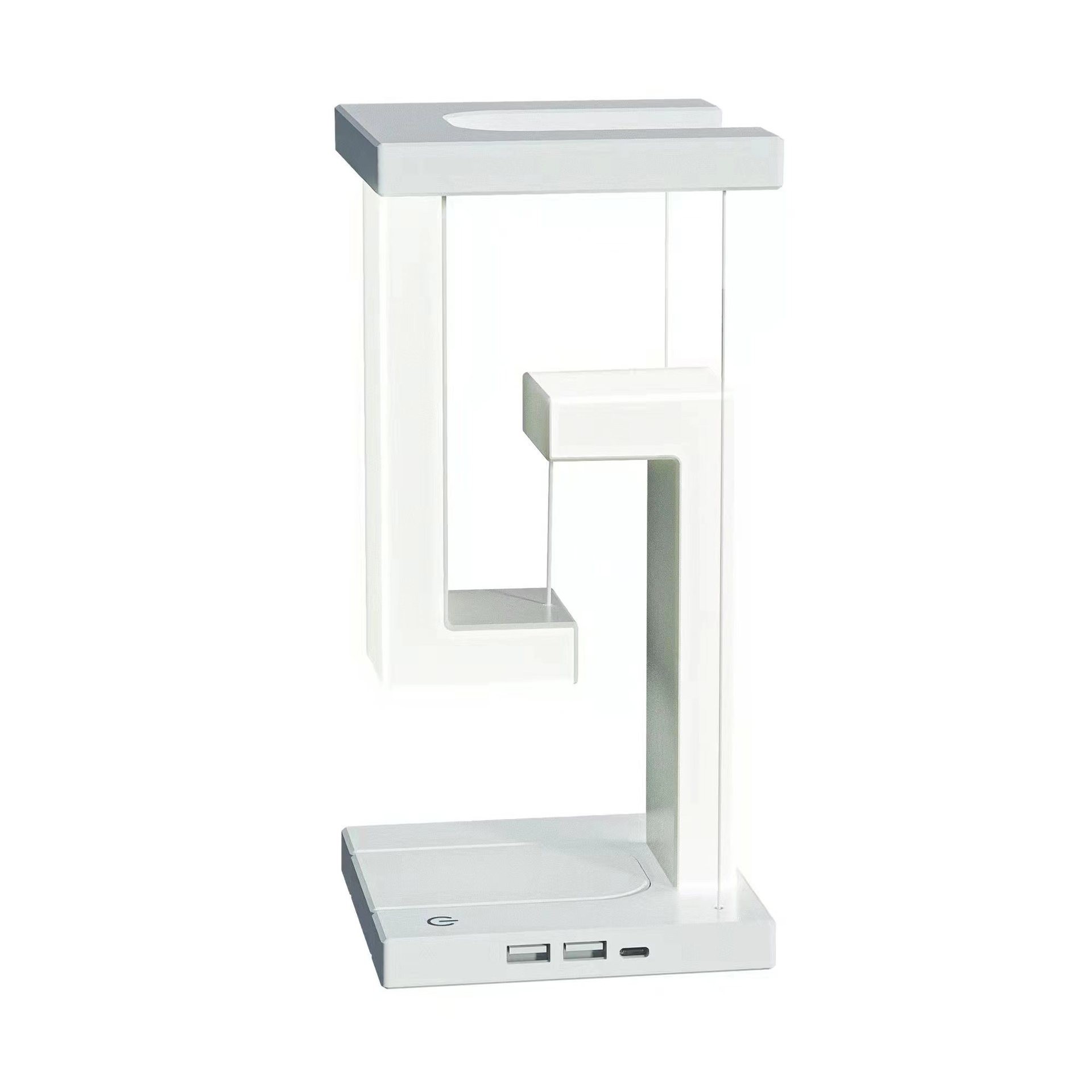 Suspension anti-gravity wireless charging desk lamp LED lamp mobile phone wireless charging function desk lamp home romantic ornament