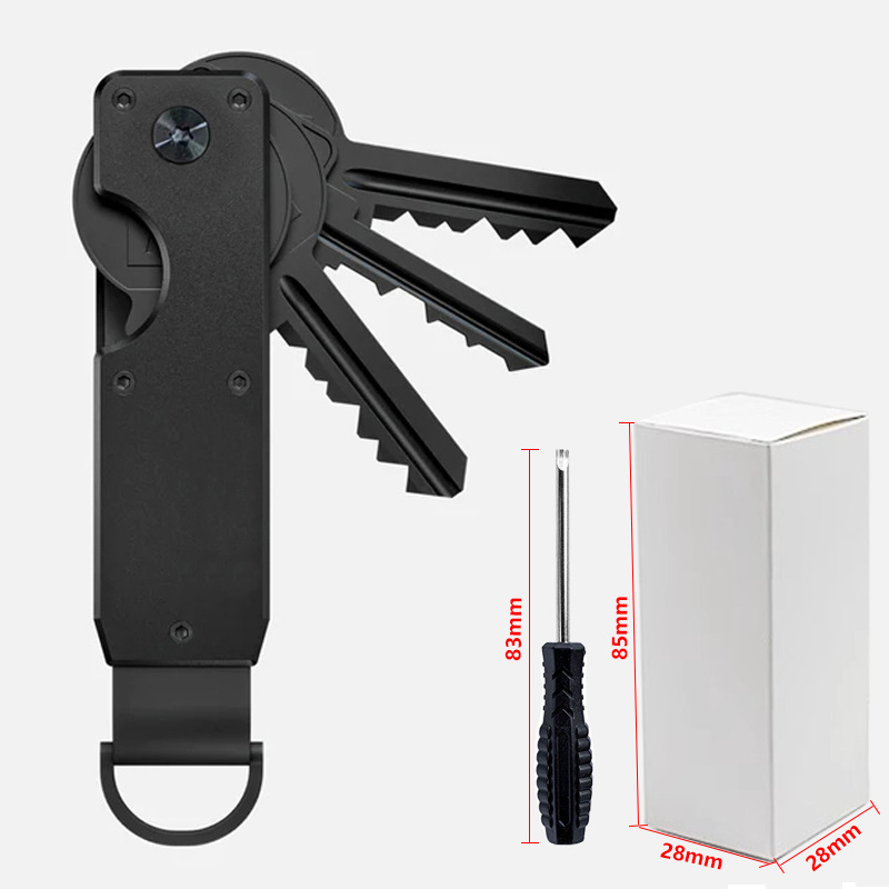 Metal Keychain Aluminum Alloy Key Organizer Key Clip Best Foreign Gift Present