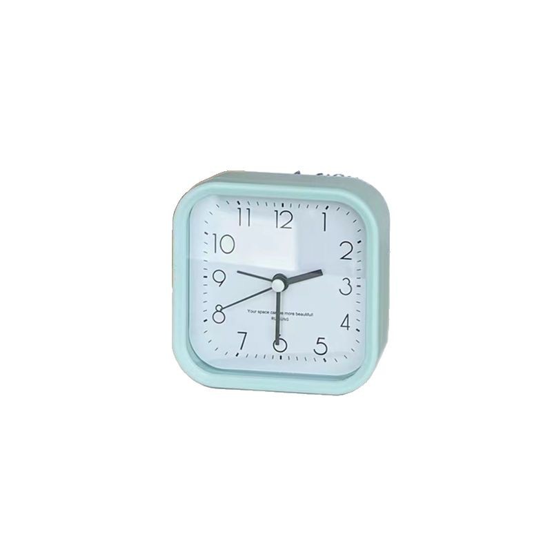 Square simple three-dimensional home decoration alarm clock student digital alarm small alarm clock