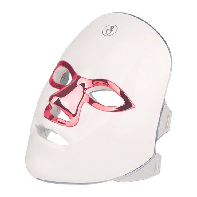 Face Mask Beauty Instrument Large Panel Light Mask Instrument LED Photon Charging Beauty Face Mask Instrument Beauty Instrument Seven Color Light Face Mask