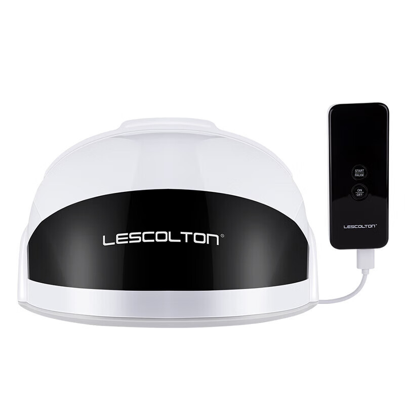 Lescolton laser hair growth device hair fixing red light infrared therapy helmet cap hair thickening hair care