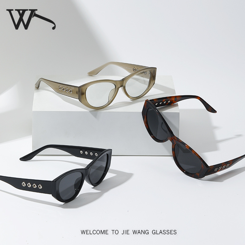 New Large Frame Sunglasses Women Face Slimming Sun Protection Sunglasses