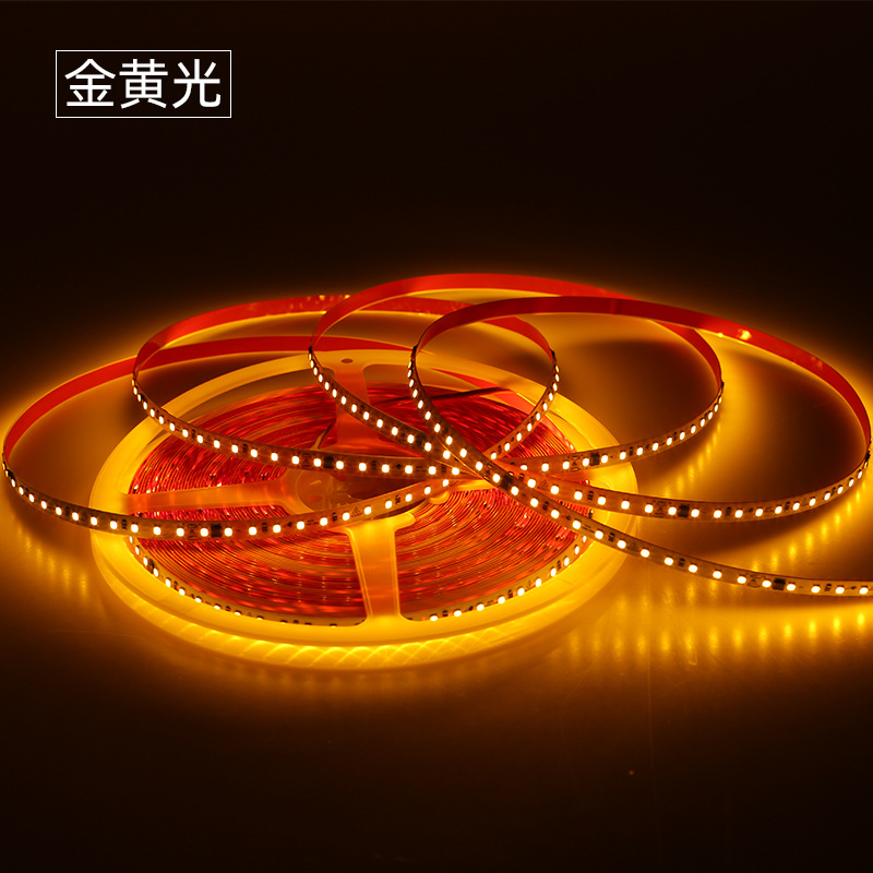 LED strip light, 220V, self-adhesive, living room ceiling, 8mm, 120D, atmosphere, driver-free, 2835, high-voltage, color, linear strip light