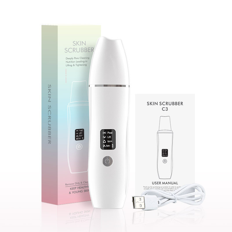 Facial Home Blackhead Remover Facial Cleaner Acne Scraper Blackhead Removal Tool Ultrasonic