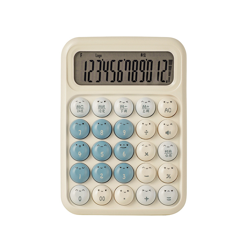 2026 new small bunny real voice calculator fresh cute computer financial special