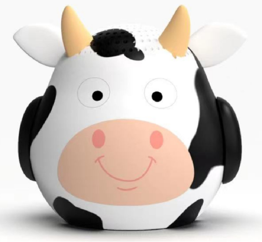 Bull head Bluetooth speaker souvenir unicorn wireless desktop ornament speaker phone magnetic