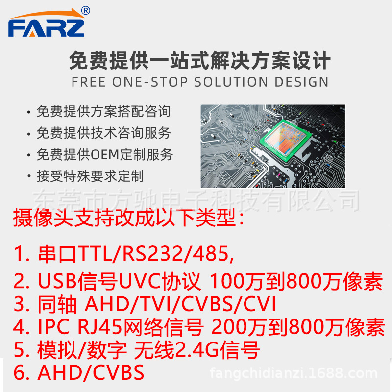 Truck reversing camera serial coaxial vehicle monitoring harvester image bus AHD1080P USB