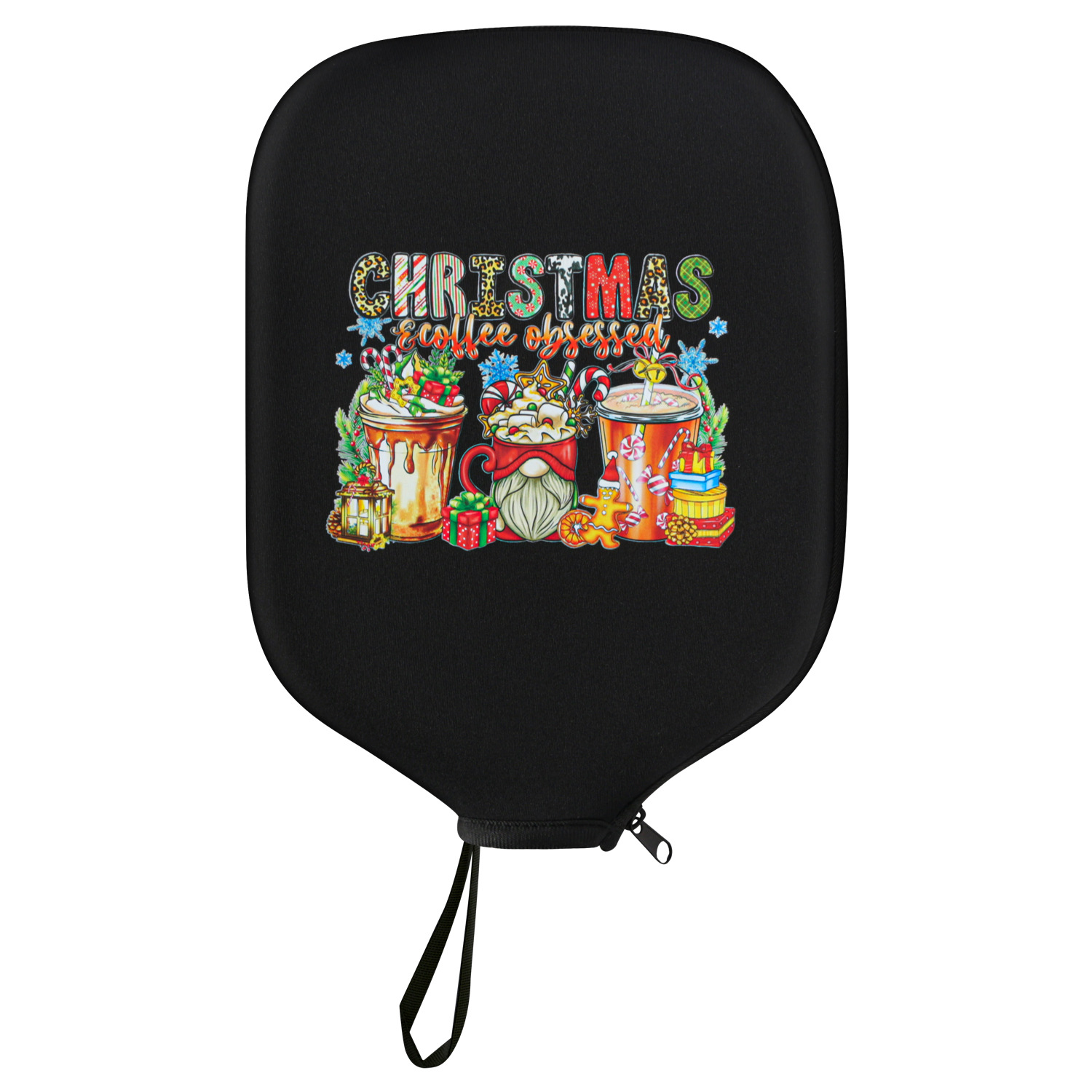 Pickleball paddle case, beach tennis racket bag, table tennis paddle bag, neoprene paddle protective case