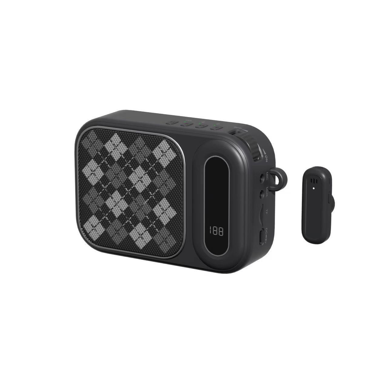 New wireless lavalier microphone teacher guide class dedicated small bee amplifier no howling long battery life Bluetooth