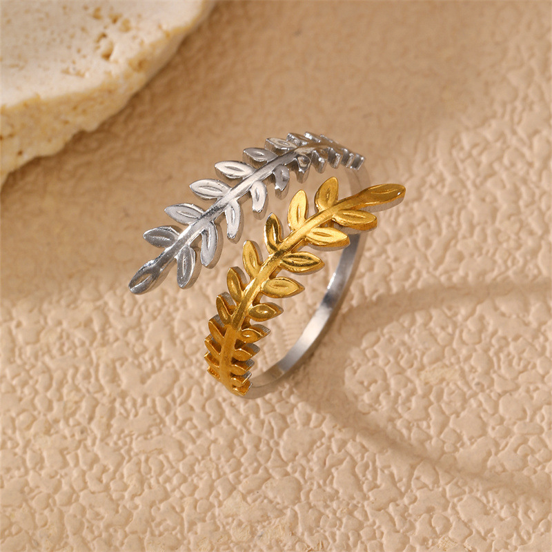 RZ0827 Exaggerated Metal Women's Ring Summer Ocean Style Vacation Season Women's Ring Hoop Accessory