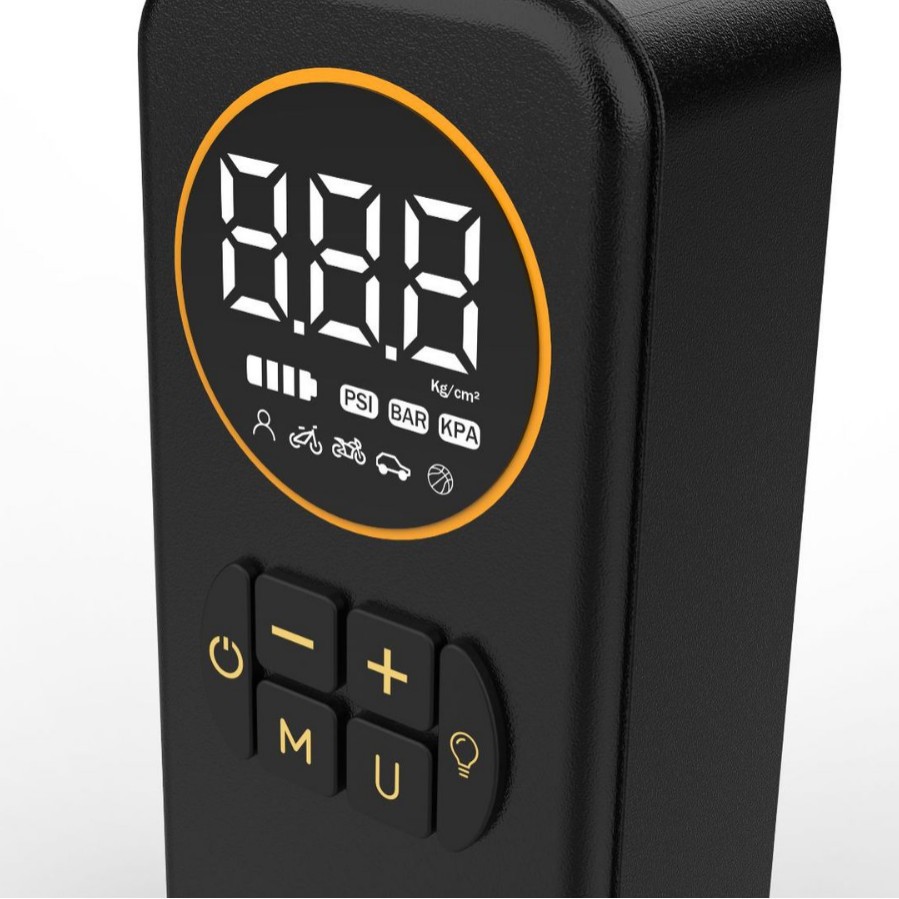 New Car Inflator Pump Portable Auto Stop Digital Display Intelligent Motorcycle Tire Car Air Pump