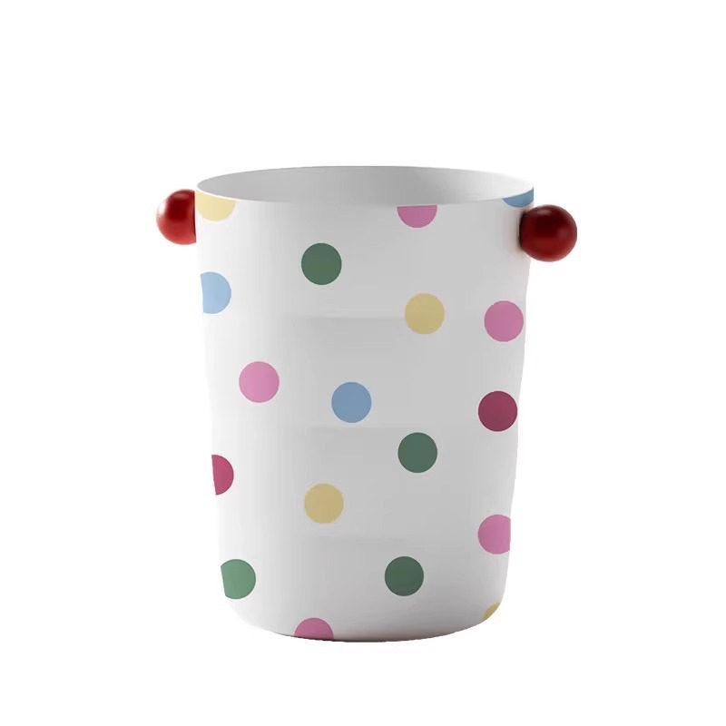 Trash Can Home Living Room Bedroom Kitchen Toilet Bathroom With Lid Large Capacity Storage Bucket Paper Basket