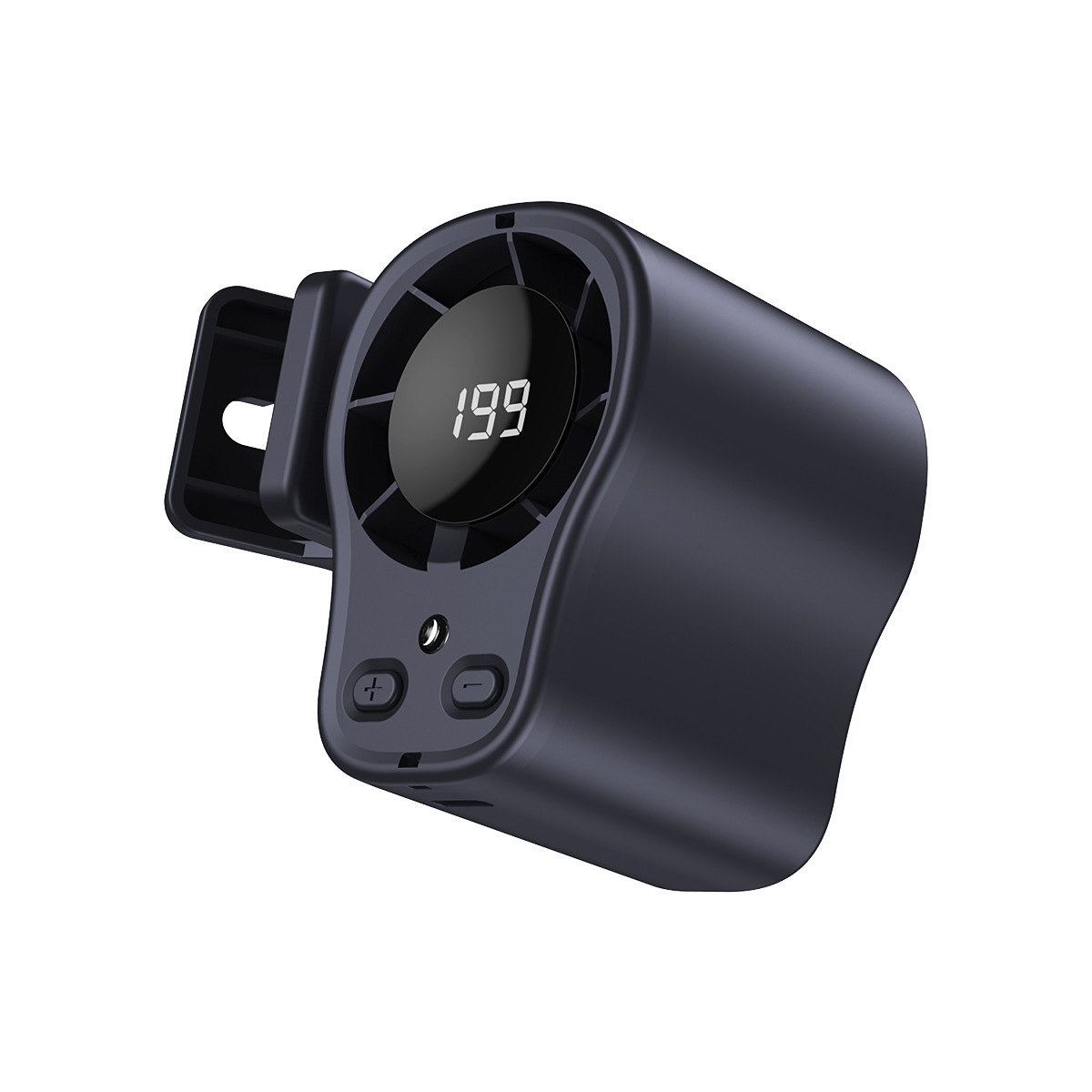 New Waist Fan USB Large Capacity Portable Multifunctional Digital Display Mini Outdoor Neck Fan