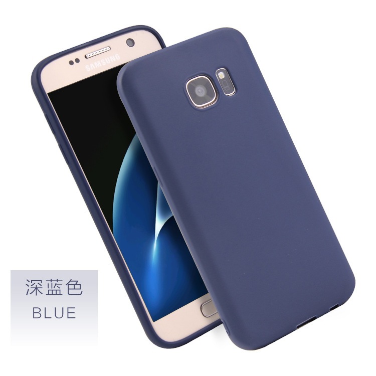 Applicable for Samsung S7 Phone Case Candy Color S8 Anti-Fall S6edge Full Wrap A720 Protective Case