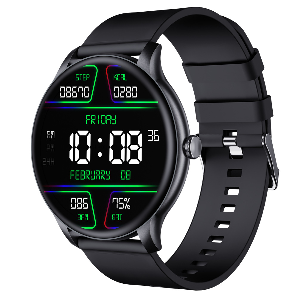 GT2 Smart Watch Bluetooth Call Information Reminder Sedentary Reminder New Full Round Screen Smart Band