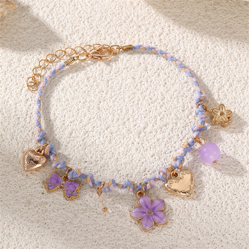 BZ2204 Seaside Shell Starfish Gravel Bracelet Gift Giving Fresh Lobster Clasp Women's Hand Accessory