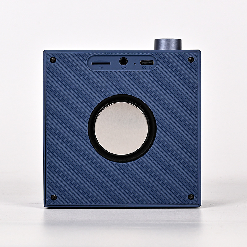 New Bluetooth Audio High Sound Quality Mini Wireless Outdoor Computer Small Steel Cannon Speaker
