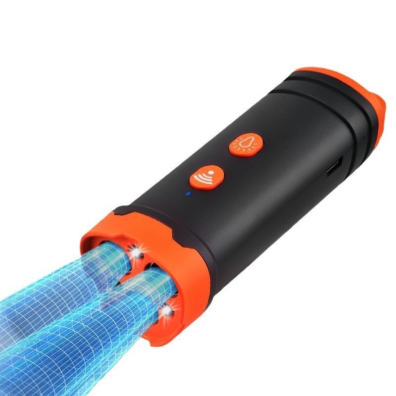 Triple-Core Ultrasonic Dog Repeller High Power Long Distance Training Bark Stopper Dog Chaser Outdoor Sound Control